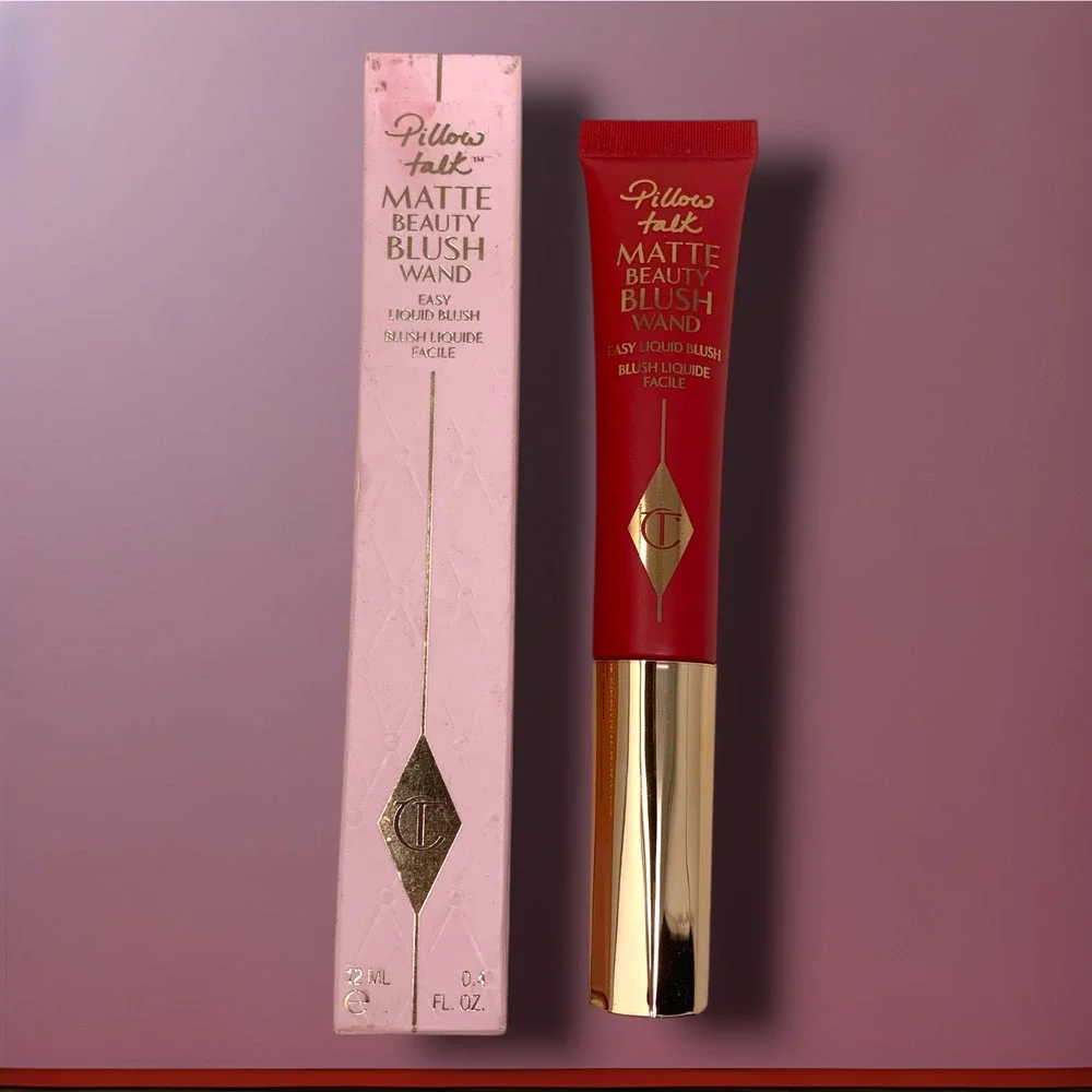 NEW Charlotte Tilbury PILLOW TALK Matte Beauty Blush Wand Full Size Boxed